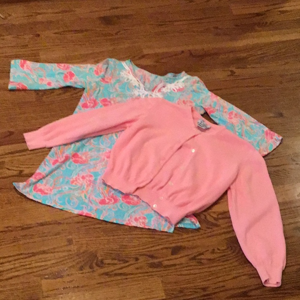 Girls Lilly tunic and sweater bundle